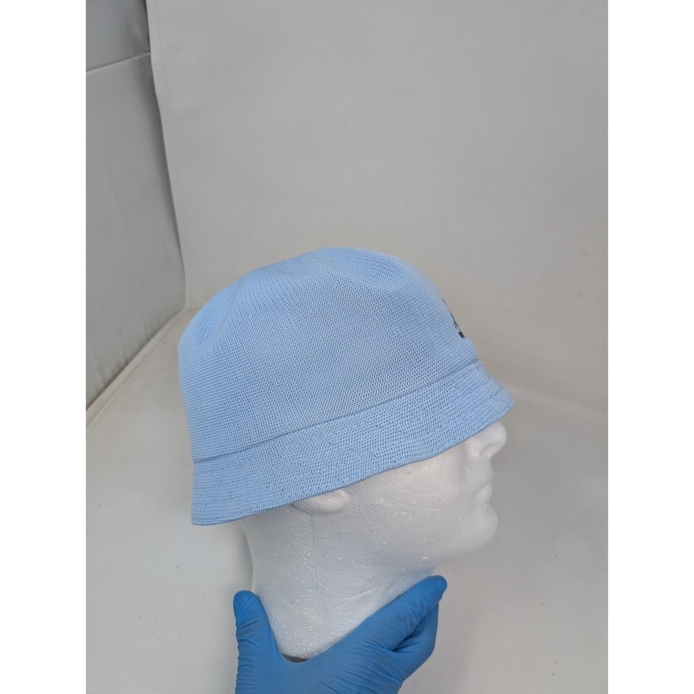 Kangol Unisex Tropic Bin Bucket Hat Cap Blue Size Large Men Women VTG Rap - Picture 4 of 11